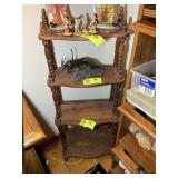 4 TIER SHELF, 44.5 IN TALL, NO CONTENTS