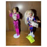 PAIR OF VINTAGE BARBIE DOLLS
