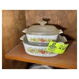 GROUP OF VINTAGE CORINING WARE, THE SPICE OF LIFE,