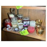 GROUP OF MISC CANDLES