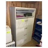 5 DRAWER LATERAL METAL FILE CABINET