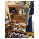 4 TIER BARRISTER STYLE CABINET, 33 IN X 12 IN X 60