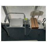 SHOWER CHAIR AND POTTY CHAIR