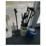UMBRELLA STAND WITH CANES