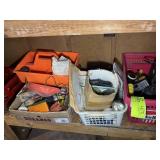 CONTENTS OF SHELF, RIGHT SIDE, FASTENERS, WEED EAT