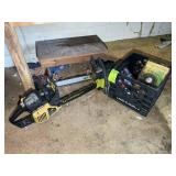 PAIR OF CHAIN SAWS, MCCULLOCH MS1432 AND POULAN, C
