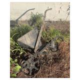 ANTIQUE HORSE DRAWN PLANTER