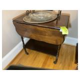 ROLLING TEA CART 34 IN X 26 IN X 27 IN