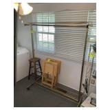ROLLING CLOTHES RACK
