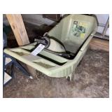 AMES PLASTIC GARDEN CART AND PUMP SPRAYER