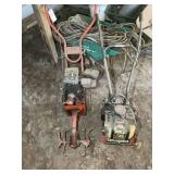 PAIR OF SMALL TILLERS, ARIENS, AND EARTHQUAKE