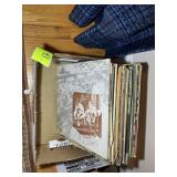 GROUP OF 33 RPM RECORDS, VARIOUS TITLES AND AUTHOR