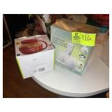 COMPACT FOOD PROCESSOR AND POPCORN POPPER