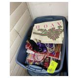 GROUP OF MISC GIFT BAGS AND BOXES