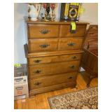 5 DRAWER CHEST OF DRAWERS, 34 IN X 17 IN X 50 IN,