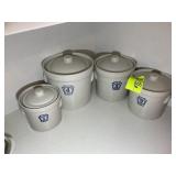 CROCK STYLE CANISTER SET