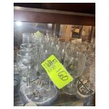 GROUP OF WINE GLASSES