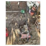 MURRAY 3.5 HP CLASSIC 20 IN CUT PUSH MOWER AND LWE
