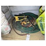MISC GROUP INCLUDING WATER HOSE, SPRINKLERS