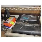 GROUP INCLUDING TARP, 4 WAY LUG, FIRST AID KITS
