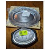 GROUP INCLUDING MAY CAUSE A SERVING TRAY AND FOUR