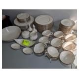 87 PIECES OF LENNOX MONTCLAIR FINE CHINA,