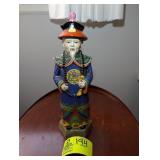 ORIENTAL THEMED HAND-PAINTED PORCELAIN FIGURINE 14