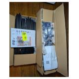 FOUR TIER CLOTHES DRYING RACK AND 11 TIER SHOE RAC