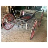VINTAGE/ANTIQUE 4 WHEEL HORSE DRAWN BUGGY
