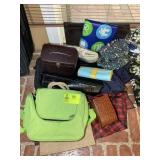 GROUP OF MISC HAND BAGS, PURSES, TOTES, ETC