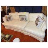 UPHOLSTERED SOFA, APPROX 98 IN LONG