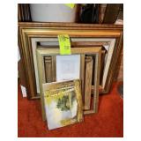 GROUP OF MISC PICTURE FRAMES, UP TO 23 IN X 20 IN