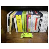 MIDDLE SHELF LEFT SIDE OF BOOK CASE, INCLUDING REE