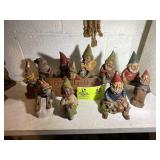 GROUP OF TOM CLARK GNOMES INCLUDING, YARN,