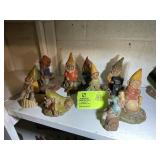 GROUP OF TOM CLARK GNOMES INCLUDING, ARNOLD, CHEES