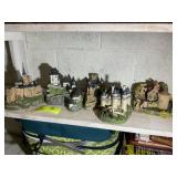 GROUP OF DANBURY MINT COLLECTABLE CASTLES, MONT SA