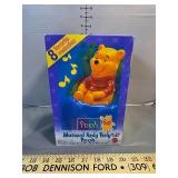 Musical roly poly Winnie the Pooh never opened toy
