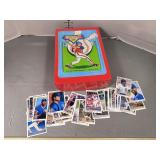 Baseball collectors cards and Vintage Case