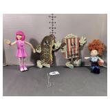 Metal Food Signs and Dolls