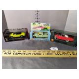 3 Die Cast Thunderbird Cars