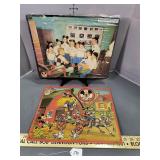 Antique Mickey Mouse Club Puzzles