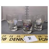 Nascar Coke 50th Anniversary mini glasses