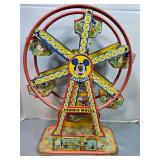 Antique J. Chein & Company Mickey Mouse Ferris Wheel Toy