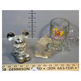 Mickey Mouse Reed and Barton bank, plus