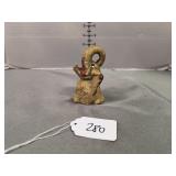 Vintage cast metal Elephant figurine