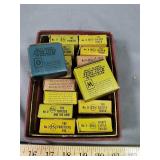 Walt Disney Film Strips in Boxes