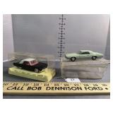 2 Toy Thunderbirds Cars