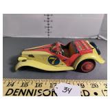 Antique Tin Toy Winner 1956 Overland Race Car