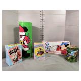 Mickey and Friends Tin, Glassware and more