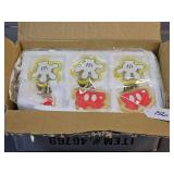 Mickey Mouse shower curtain rings